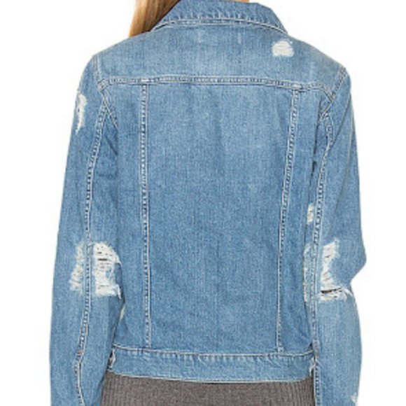 Dl961 Distressed Boyfriend Denim Jacket 